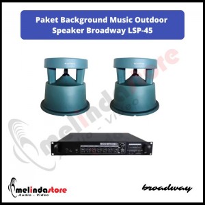 Paket Speaker Outdoor Taman Broadway LSP-45 | 2 Speaker